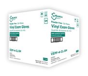 View 2 of Clear Vinyl Powder Free Exam Gloves